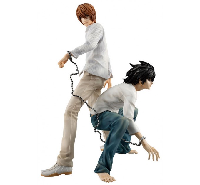 Death Note: Yagami Light & L (Complete Figure)