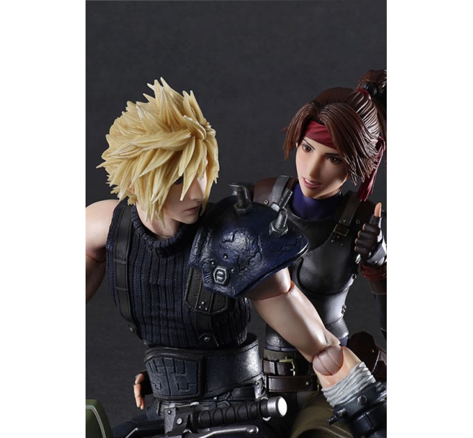 Final Fantasy VII Remake: Jessie & Cloud & Bike SET (Action Figure)