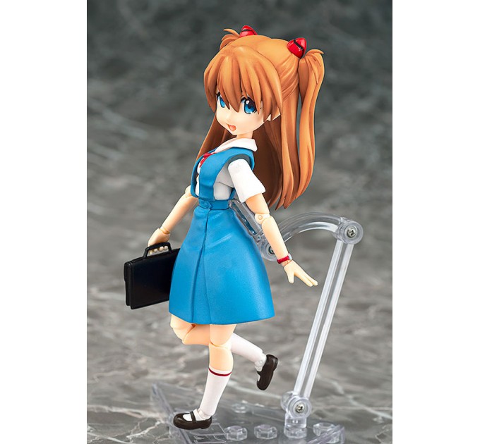 Evangelion: Asuka Langley Shikinami School Uniform Ver. (Action Figure)