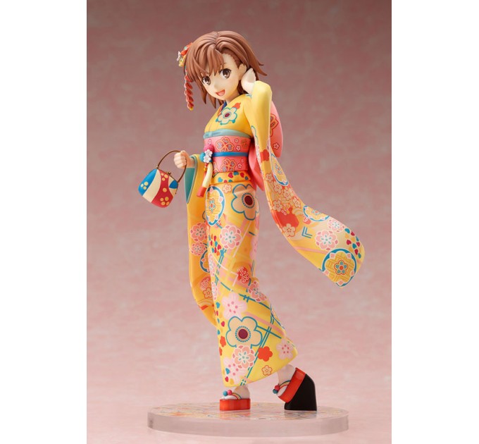 Toaru Kagaku no Railgun T: Mikoto Misaka Furisode Ver. (Complete Figure)