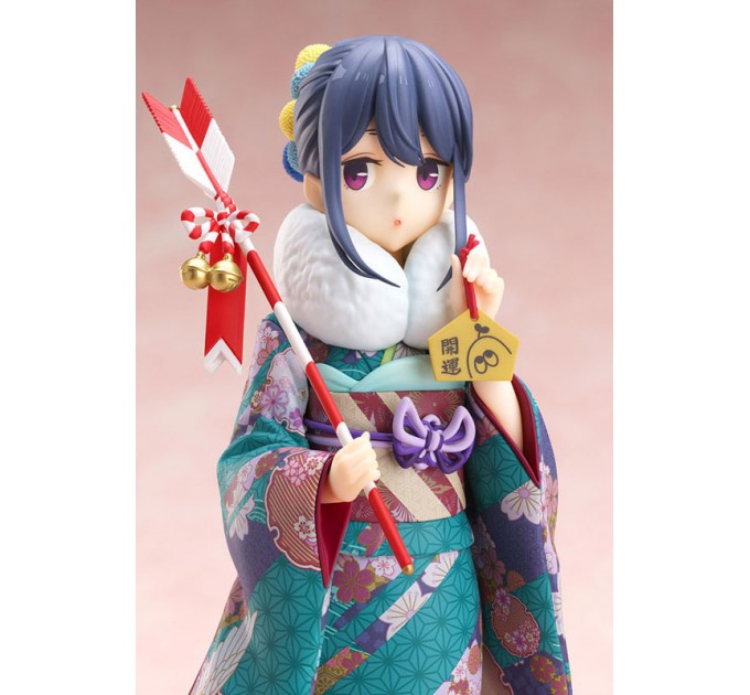 Yuru Camp: Rin Shima Furisode Ver. (Complete Figure)