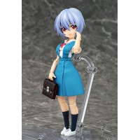 Evangelion: Rei Ayanami School Uniform Ver. (Action Figure)