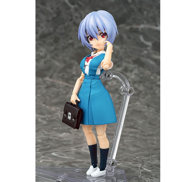 Evangelion: Rei Ayanami School Uniform Ver. (Action Figure)