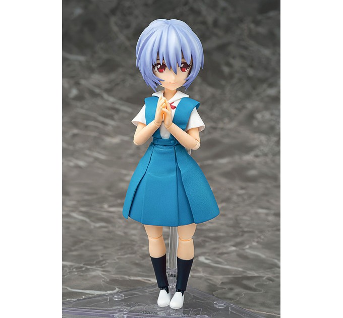 Evangelion: Rei Ayanami School Uniform Ver. (Action Figure)