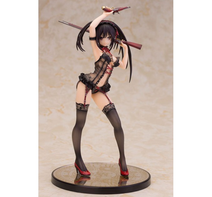 Date A Live: Kurumi Tokisaki Lingerie Ver. Black Сolor (Complete Figure)