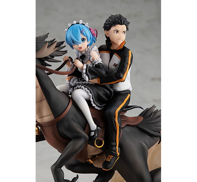 Re: ZERO - Starting Life in Another World: Rem & Subaru: Attack on the White Whale Ver. (Complete Figure)