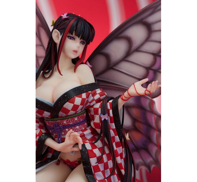 Jin Happoubi Art Collection: Red Butterfly Hoteri (Complete Figure)