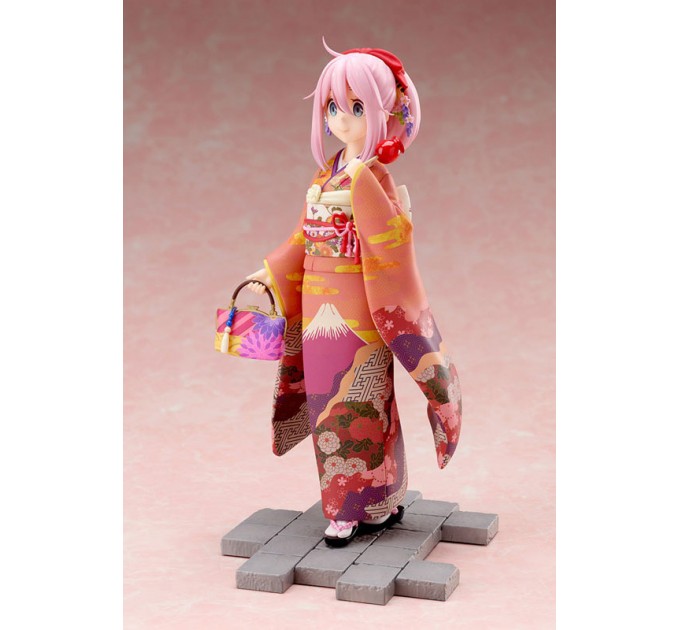 Yuru Camp: Nadeshiko Kagamihara Furisode (Complete Figure)