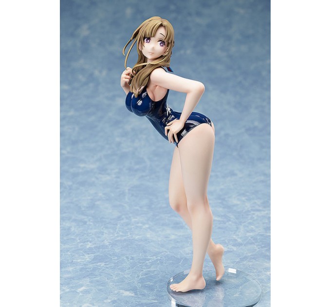 Do You Love Your Mom and Her Two-Hit Multi-Target Attacks? Mamako Oosuki School Swimsuit Ver. (Complete Figure)