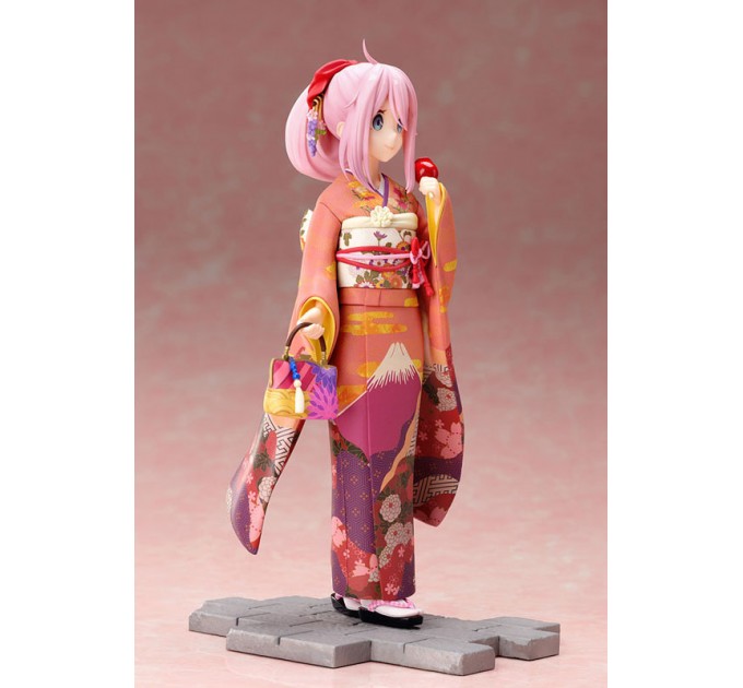 Yuru Camp: Nadeshiko Kagamihara Furisode (Complete Figure)