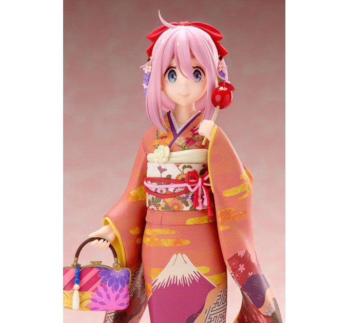 Yuru Camp: Nadeshiko Kagamihara Furisode (Complete Figure)