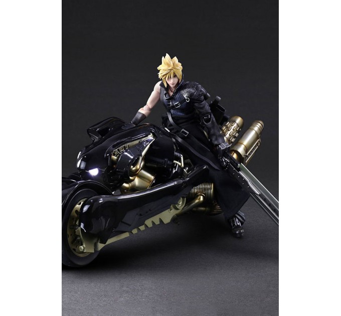 Final Fantasy VII Advent Children: Cloud Strife & Fenrir (Action Figure)