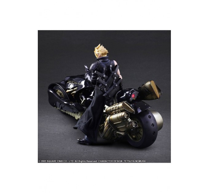 Final Fantasy VII Advent Children: Cloud Strife & Fenrir (Action Figure)