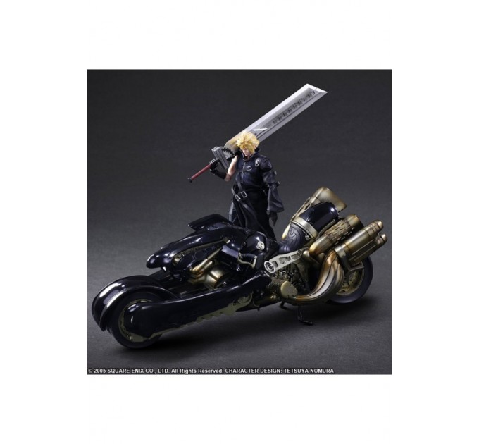 Final Fantasy VII Advent Children: Cloud Strife & Fenrir (Action Figure)
