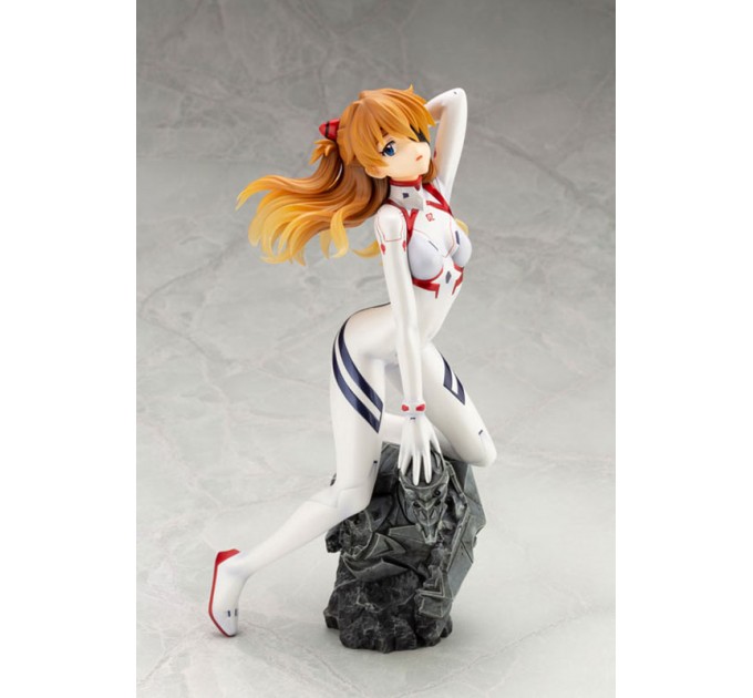 Evangelion: 3.0+1.0 Thrice Upon a Time Asuka Langley Shikinami White Plugsuit ver. (Complete Figure)