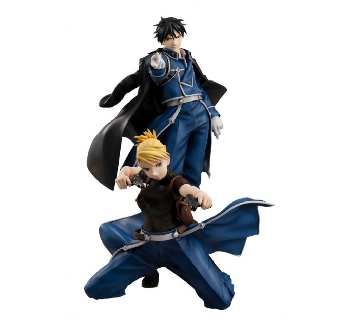 Fullmetal Alchemist: Roy Mustang & Riza Hawkeye (Complete Figure)