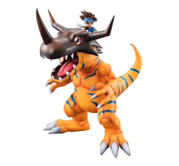 Digimon Adventure: Taichi Kamiya & Greymon (Complete Figure)