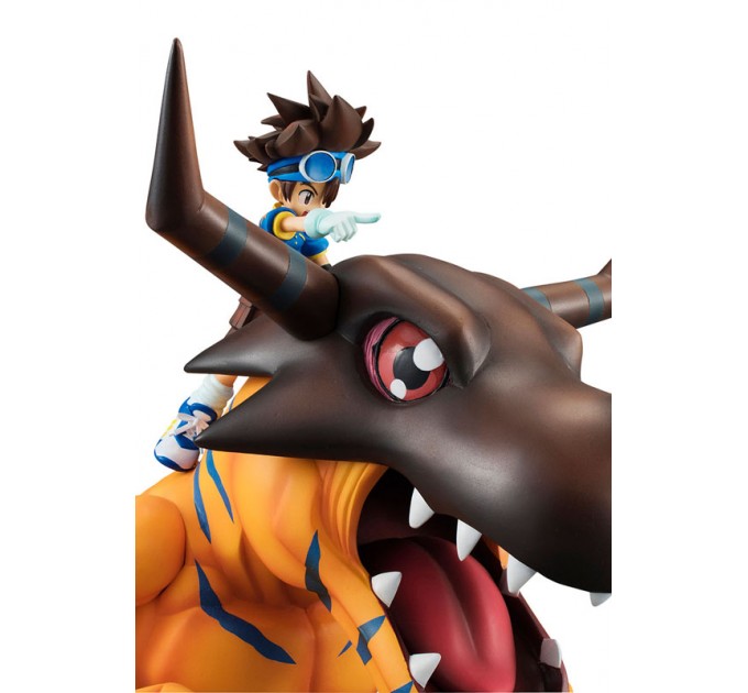 Digimon Adventure: Taichi Kamiya & Greymon (Complete Figure)