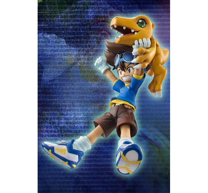 Digimon Adventure: Taichi Kamiya & Agumon (Complete Figure)