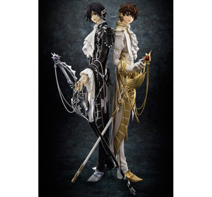 Code Geass: Lelouch Of The Rebellion R2: Lelouch Lamperouge & Kururugi Suzaku (Complete Figure)