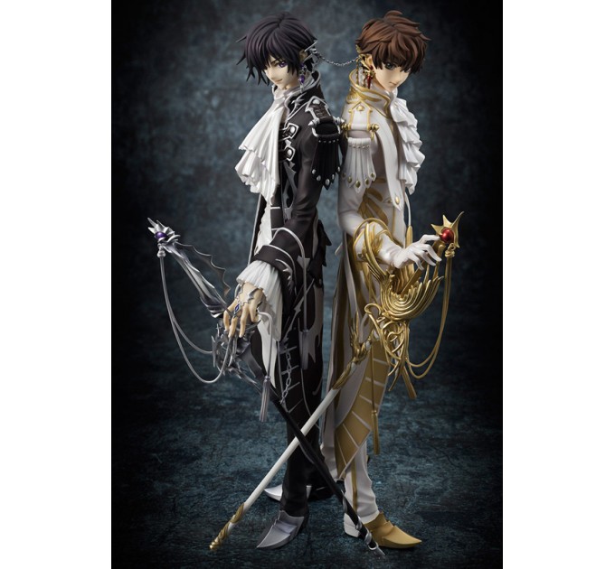 Code Geass: Lelouch Of The Rebellion R2: Lelouch Lamperouge & Kururugi Suzaku (Complete Figure)