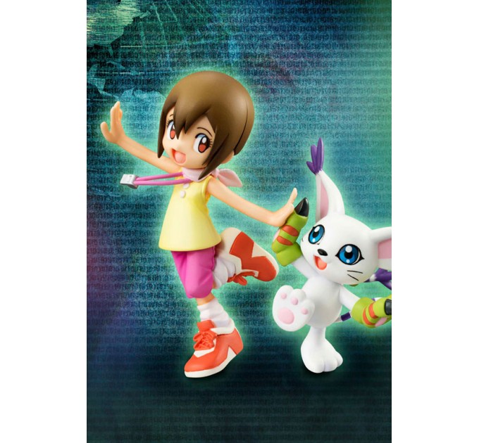 Digimon Adventure: Hikari Yagami & Tailmon (Complete Figure)