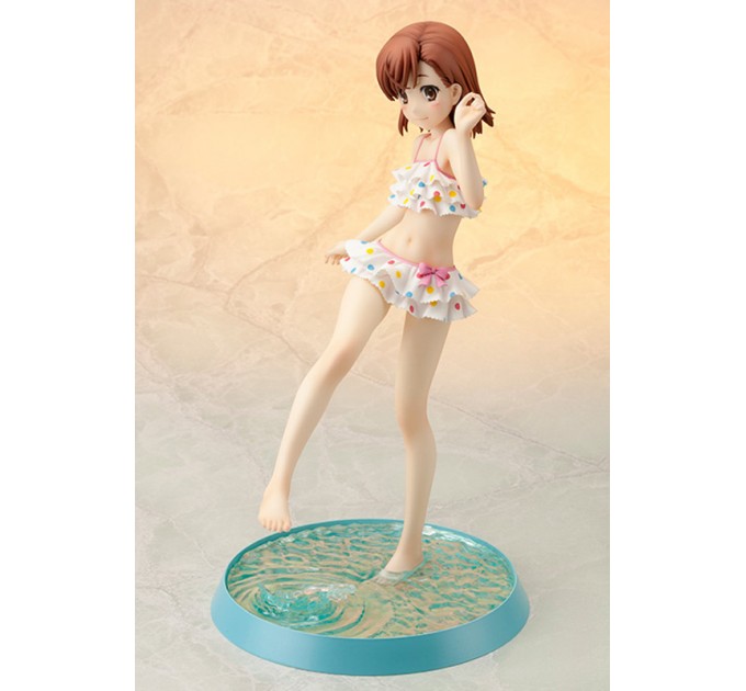 Toaru Kagaku no Railgun: Mikoto Misaka Beach Side Renewal Package (Complete Figure)