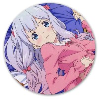 Коврик для мышки круглый Eromanga-sensei Sagiri Izumi