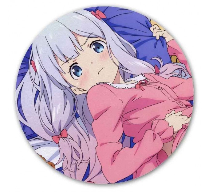 Коврик для мышки круглый Eromanga-sensei Sagiri Izumi 