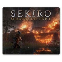 Коврик для мышки прямоугольный Sekiro: Shadows Die Twice Fire Fight