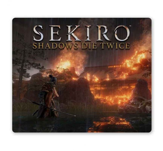 Коврик для мышки прямоугольный Sekiro: Shadows Die Twice Fire Fight 