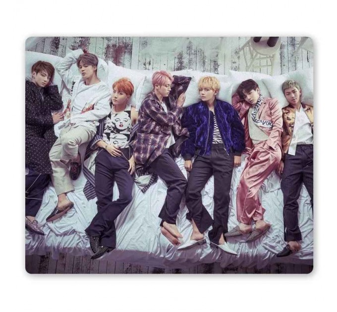 Коврик для мышки прямоугольный Bangtan Boys BTS Members 