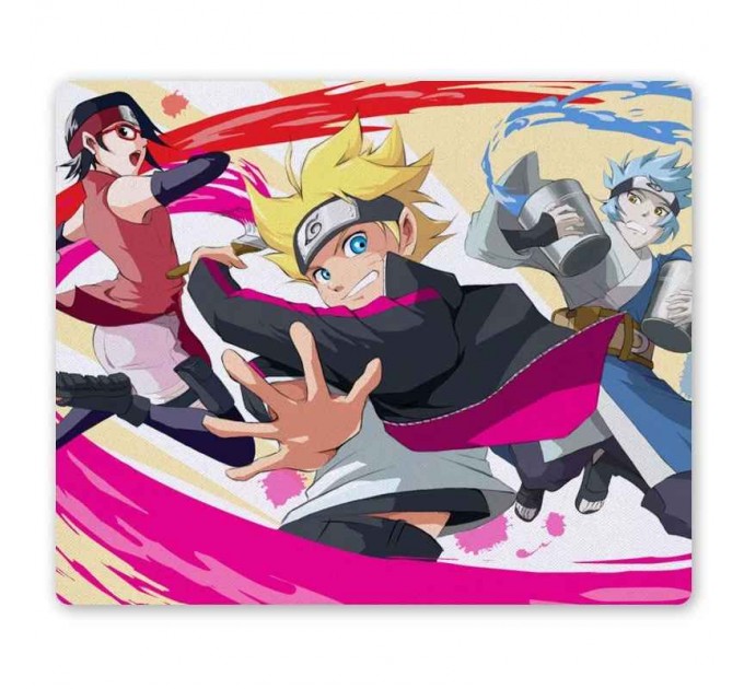 Коврик для мышки прямоугольный Boruto Team Konohamaru 