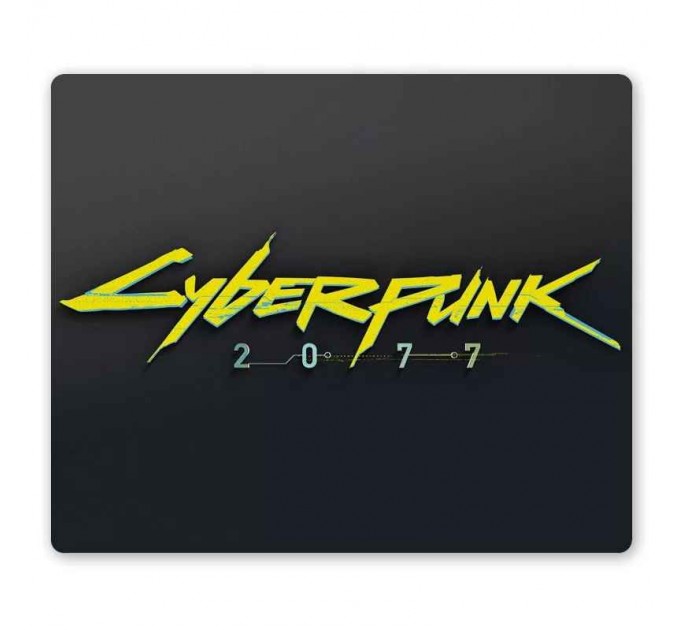 Коврик для мышки прямоугольный Cyberpunk 2077 Logo 