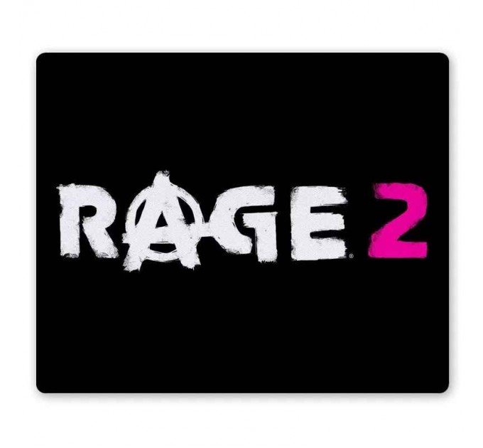 Коврик для мышки прямоугольный Rage 2 Logo 