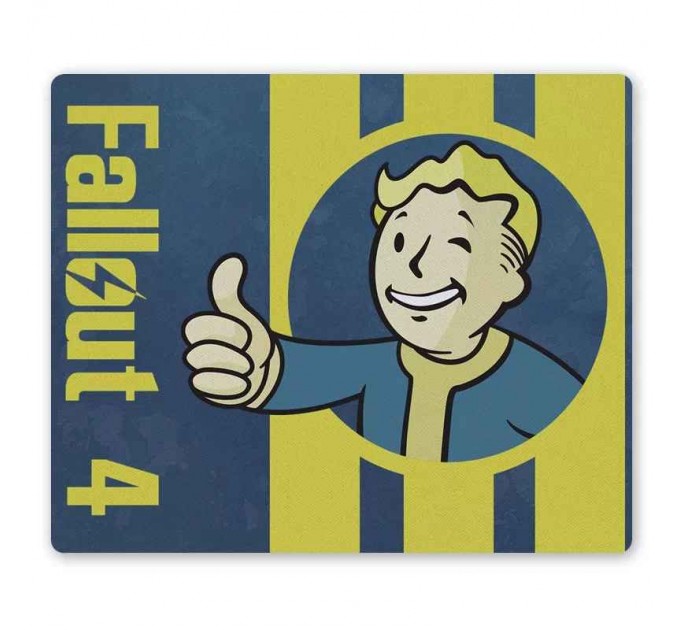 Коврик для мышки прямоугольный Fallout 4 - Vault Boy 