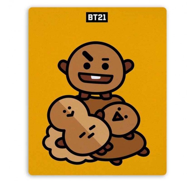 Коврик для мышки прямоугольный BT21 - SHOOKY 