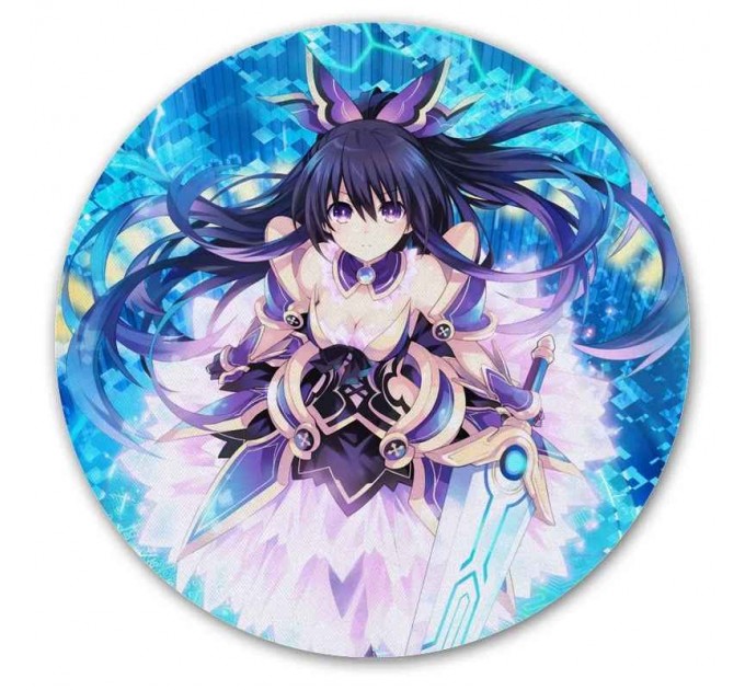 Коврик для мышки круглый Date A Live Yatogami Tohka 