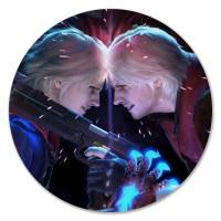 Коврик для мышки круглый Devil May Cry 