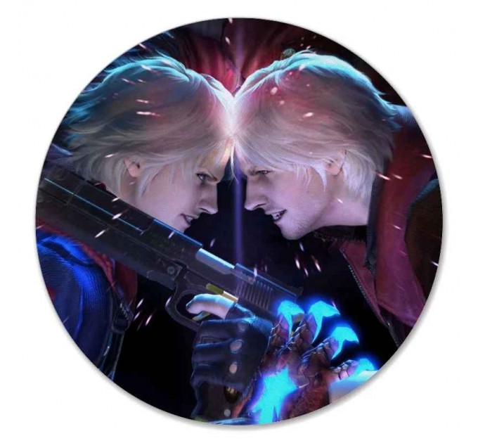 Коврик для мышки круглый Devil May Cry  