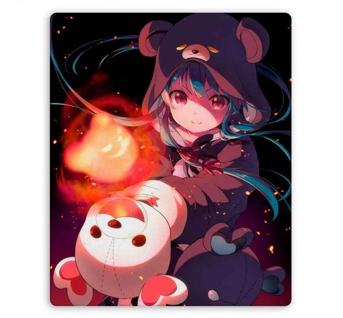 Коврик для мышки прямоугольный Kuma Kuma Kuma Bear - Юна 