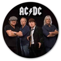 Коврик для мышки круглый AC/DC 