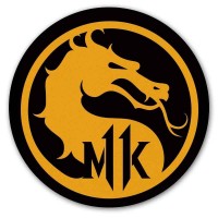 Коврик для мышки круглый Mortal Kombat  Logo