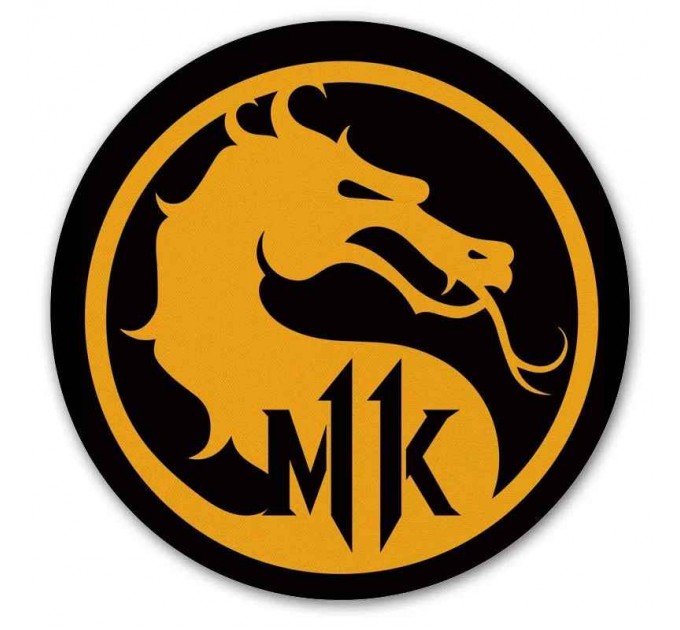 Коврик для мышки круглый Mortal Kombat 11 Logo 