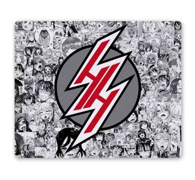 Коврик для мышки прямоугольный Ahegao Hentai Haven Logo 