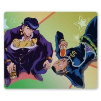 Коврик для мышки прямоугольный JoJo's Bizarre Adventure - Okuyasu Nijimura и Jousuke Higashikata