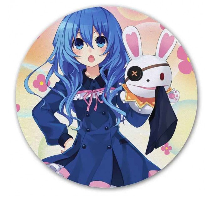 Коврик для мышки круглый Date A Live Yoshino 