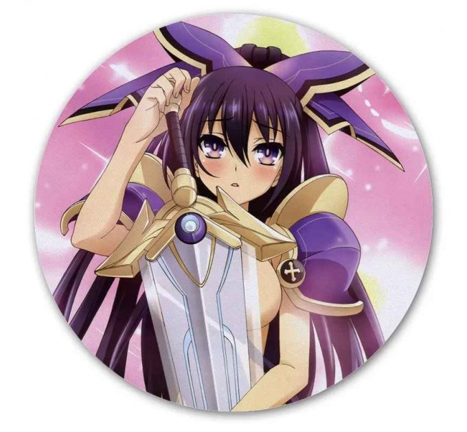 Коврик для мышки круглый Date A Live Tohka Yatogami 