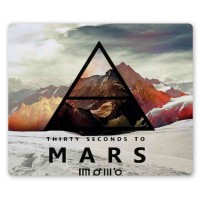 Коврик для мышки прямоугольный Триада  Seconds to Mars /  секунд до Марса