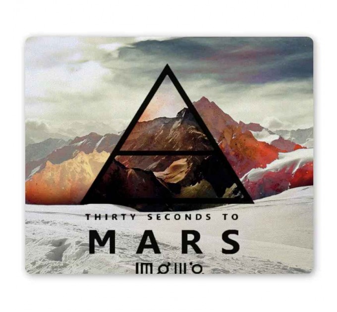 Коврик для мышки прямоугольный Триада 30 Seconds to Mars / 30 секунд до Марса 